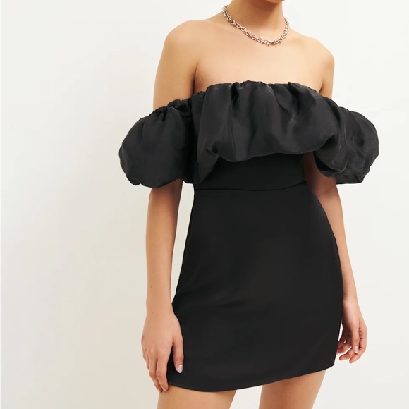 Reformation Alber Satin Dress - Picture 2 of 5